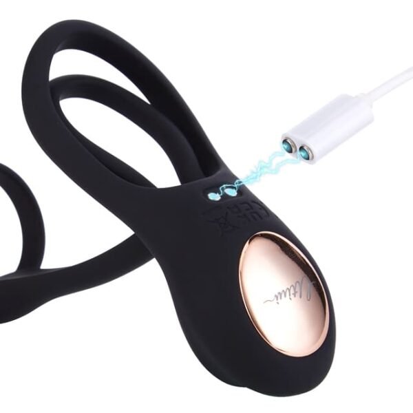 3-in-1 Vibrating Cock Ring - Image 7