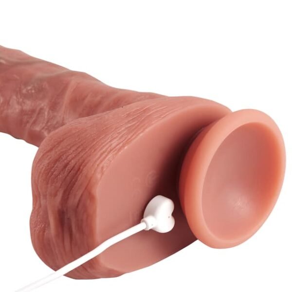 Harmony - Insertable Length 6" Silicone Vibrating Thrusting Dildo - Image 8