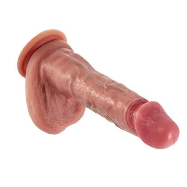Harmony - Insertable Length 6" Silicone Vibrating Thrusting Dildo - Image 4
