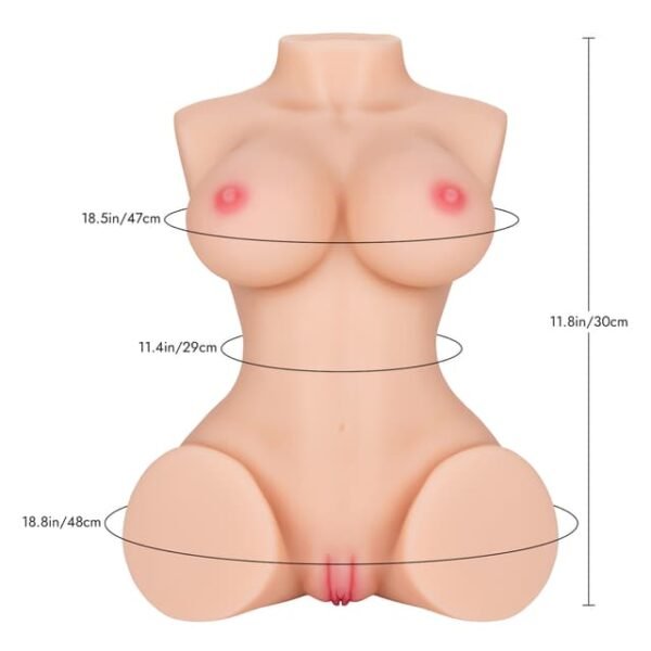Abby: 6.5LB Mini Torso Sex Doll - Image 9